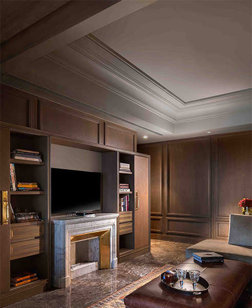 Simple false ceiling design for drawing room - Beautiful Homes